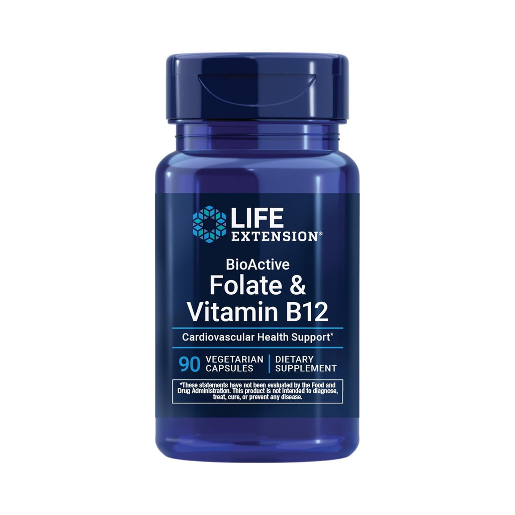 Life Extension Folato Bioactivo Y Vitamina B12