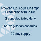 Life Extension Mitochondrial Energy Optimizer con PQQ 120 Cápsulas Vegetales