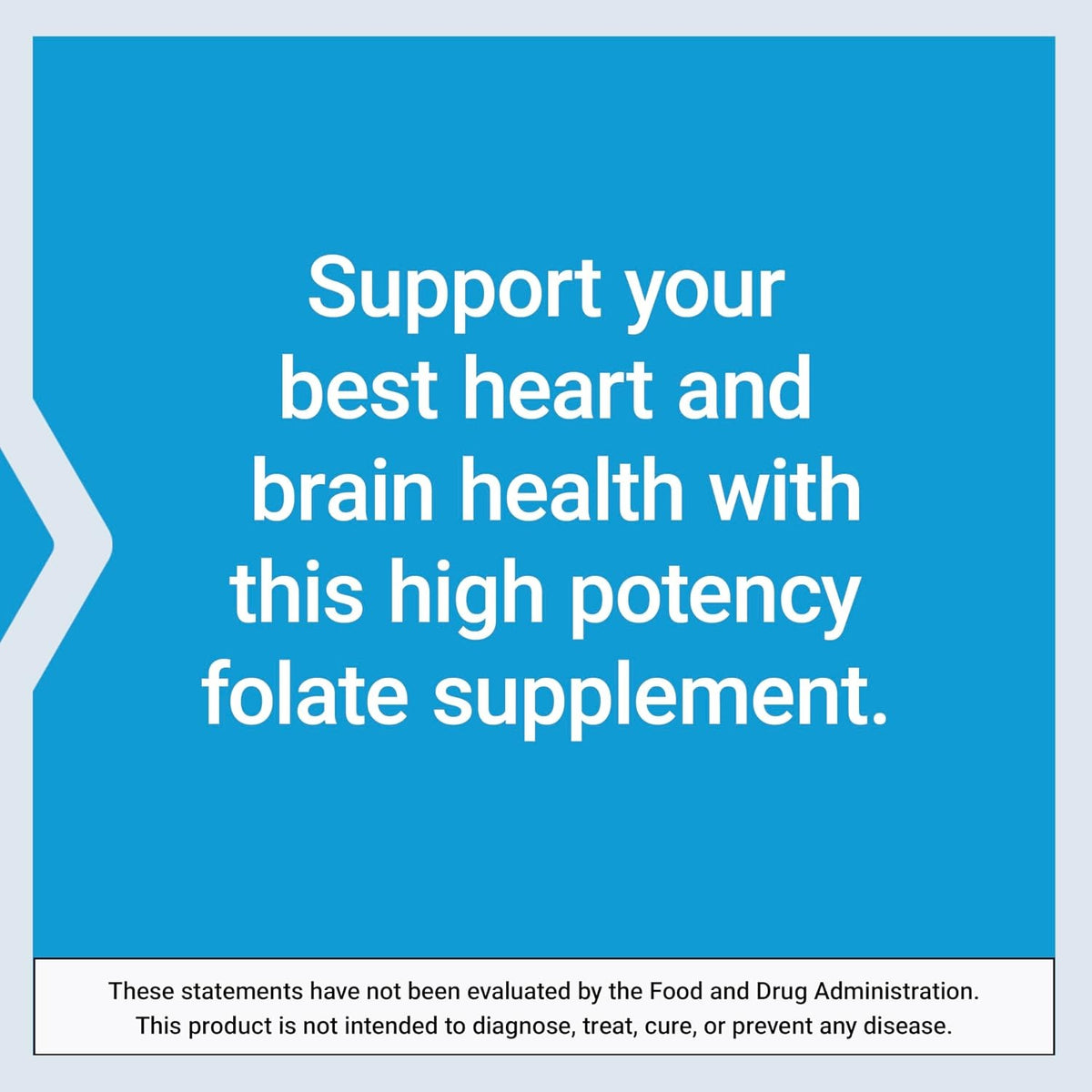 Life Extension Folato Alta Potencia Optimizado 8500 mcg 30 Tabletas Vegetales