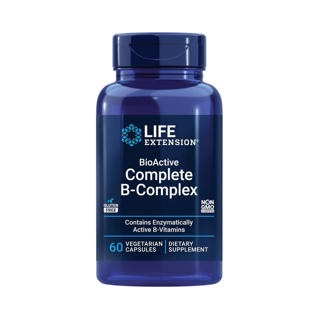 Life Extension Complejo B Completo Bioactivo 60 Cápsulas Vegetales