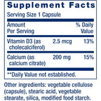Life Extension Citrato De Calcio Con Vitamina D 200 Cápsulas