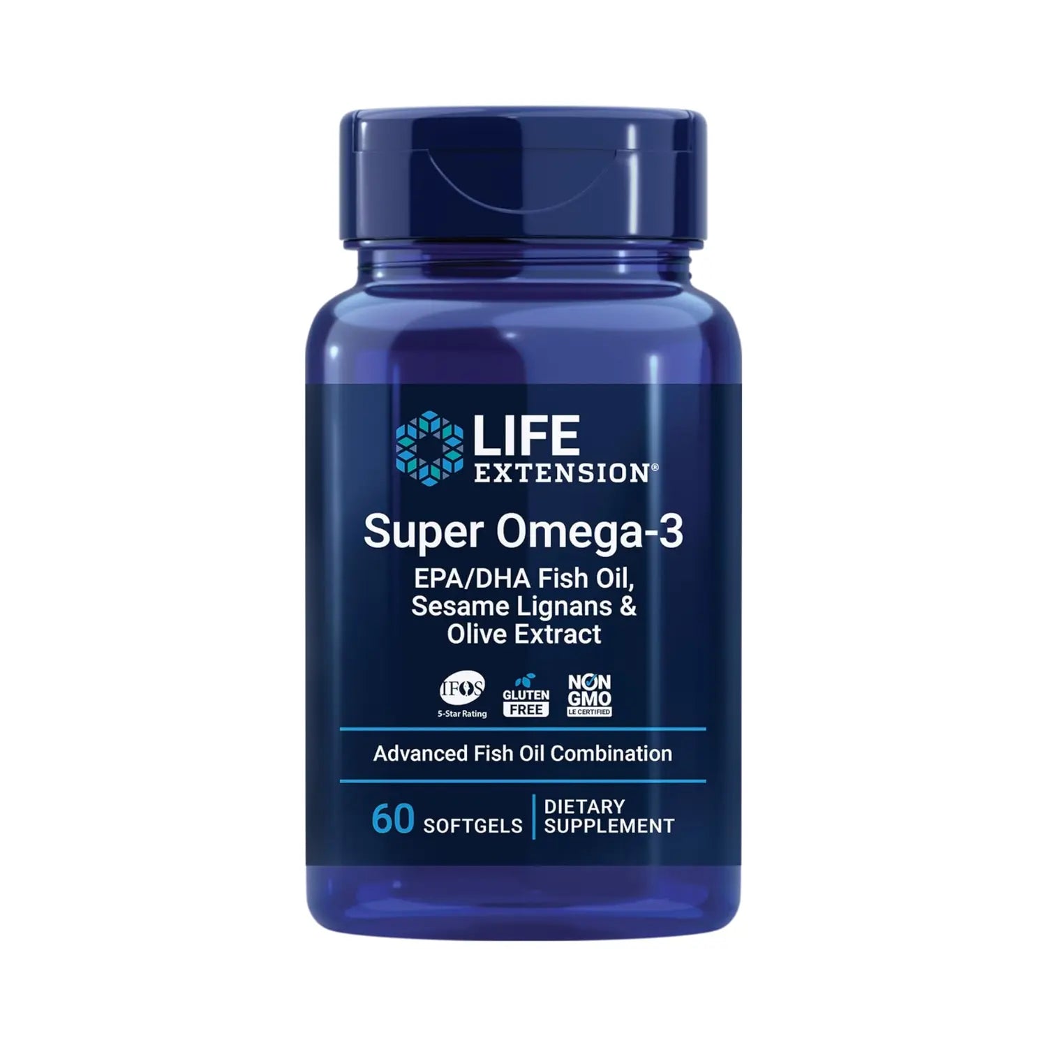 LIFE EXTENSION SUPER OMEGA-3, 60 SOFTCAPS SFN