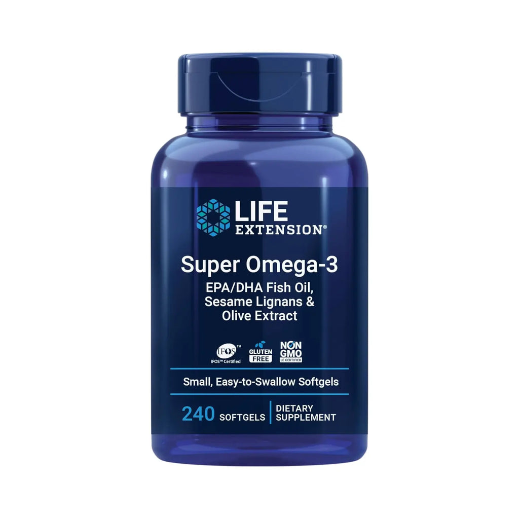 LIFE EXTENSION SUPER OMEGA-3, 240 SOFTCAPS SFN