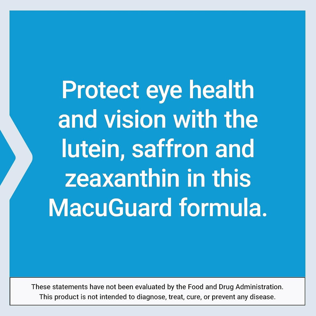 Life Extension MacuGuard Apoyo Ocular con Azafrán 60 Cápsulas Blandas