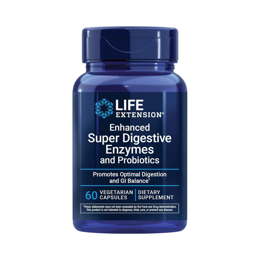 Life Extension Enzimas Digestivas con Probióticos 60 Cápsulas
