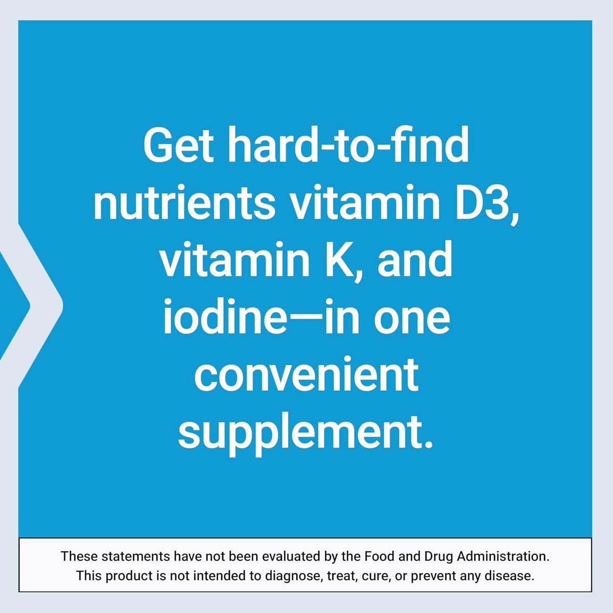Life Extension Vitaminas D y K con Sea-Iodine 60 Cápsulas
