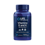 Life Extension Vitaminas D y K con Sea-Iodine 60 Cápsulas
