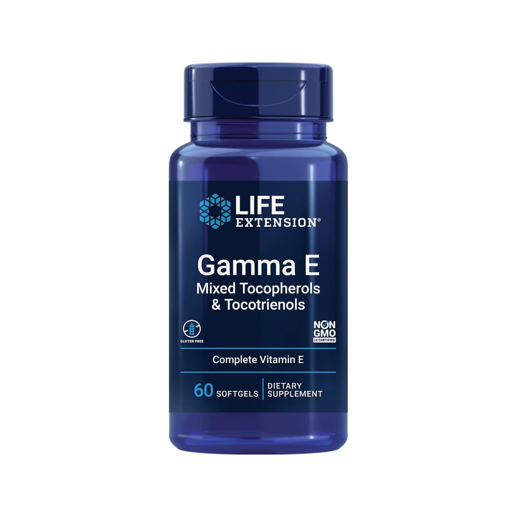 Life Extension Gamma E Tocoferoles y Tocotrienoles Mixtos 60 Cápsulas Blandas