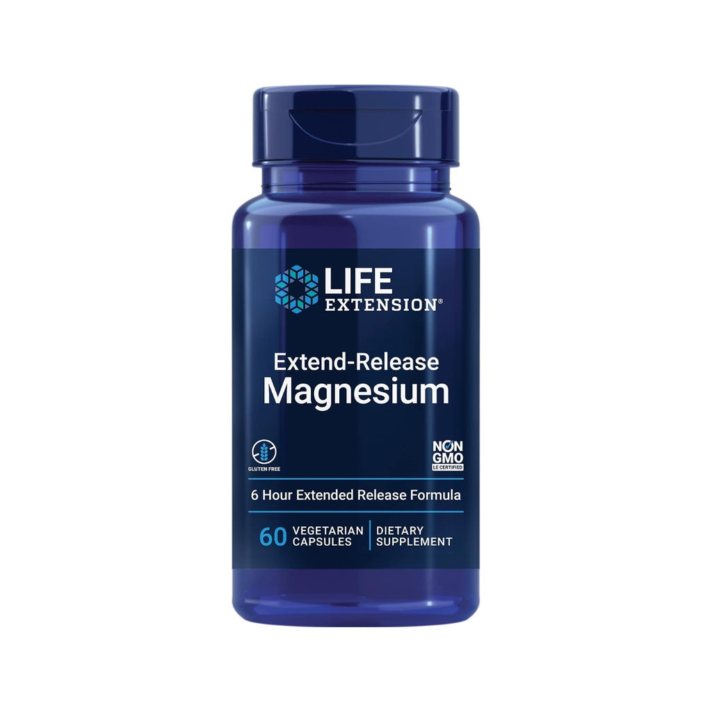 Life Extension Magnesio de Liberación Prolongada 250 mg 60 Cápsulas Vegetales