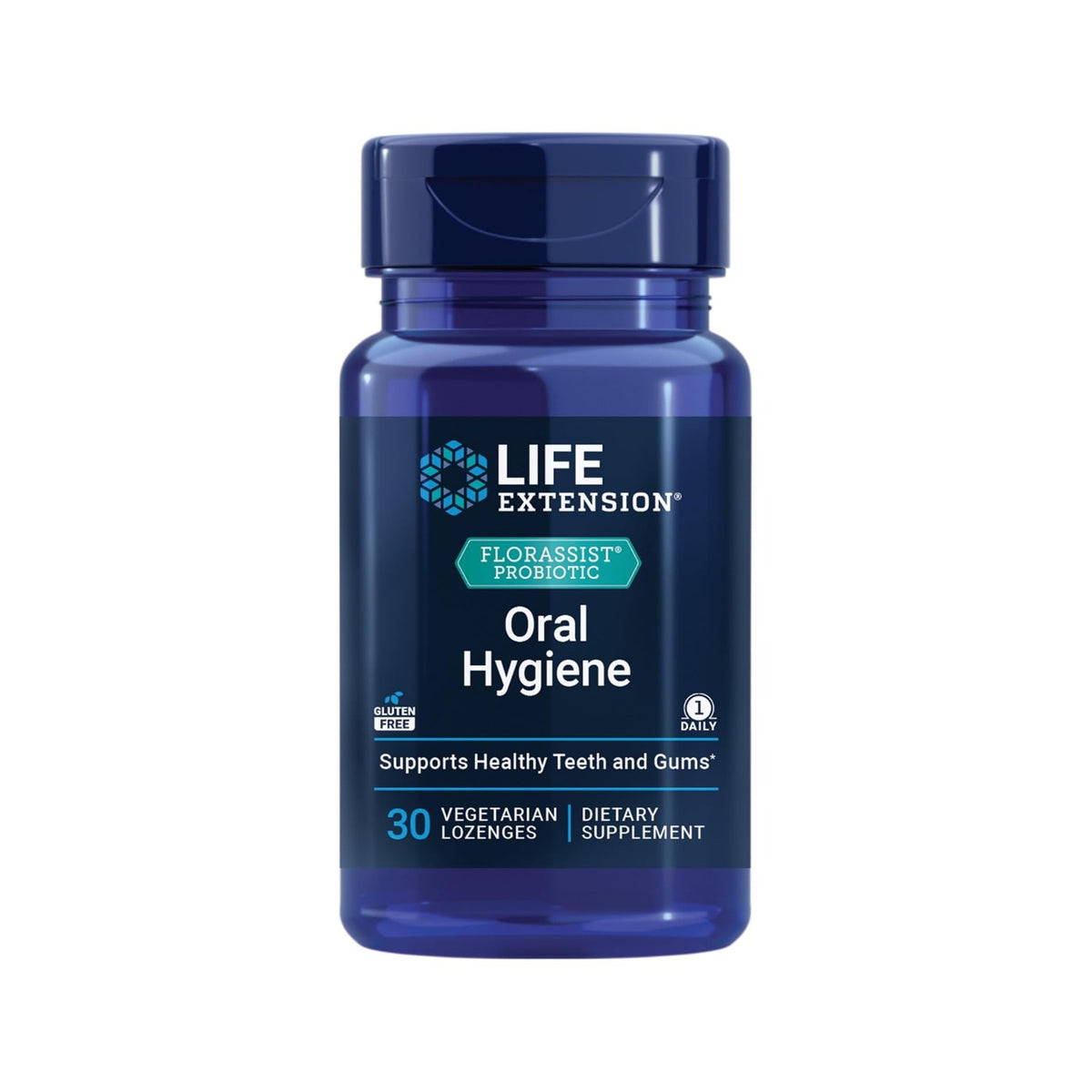 Life Extension Florassist Oral Hygiene Probiótico Higiene Bucal 30 Pastillas Menta