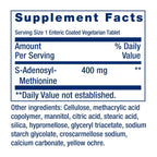 Life Extension SAMe S-Adenosil-Metionina 400 mg 60 Tabletas Entéricas