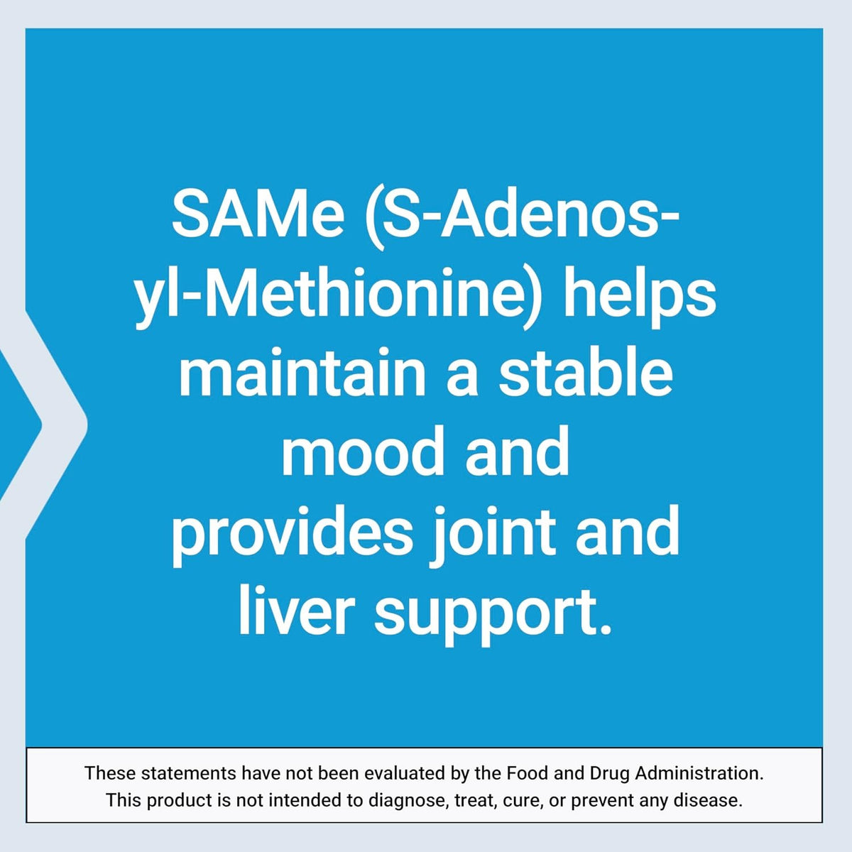 Life Extension SAMe S-Adenosil-Metionina 400 mg 60 Tabletas Entéricas