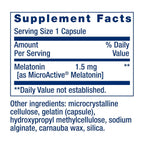 Life Extension Melatonina IR/XR 1.5 mg 60 Cápsulas