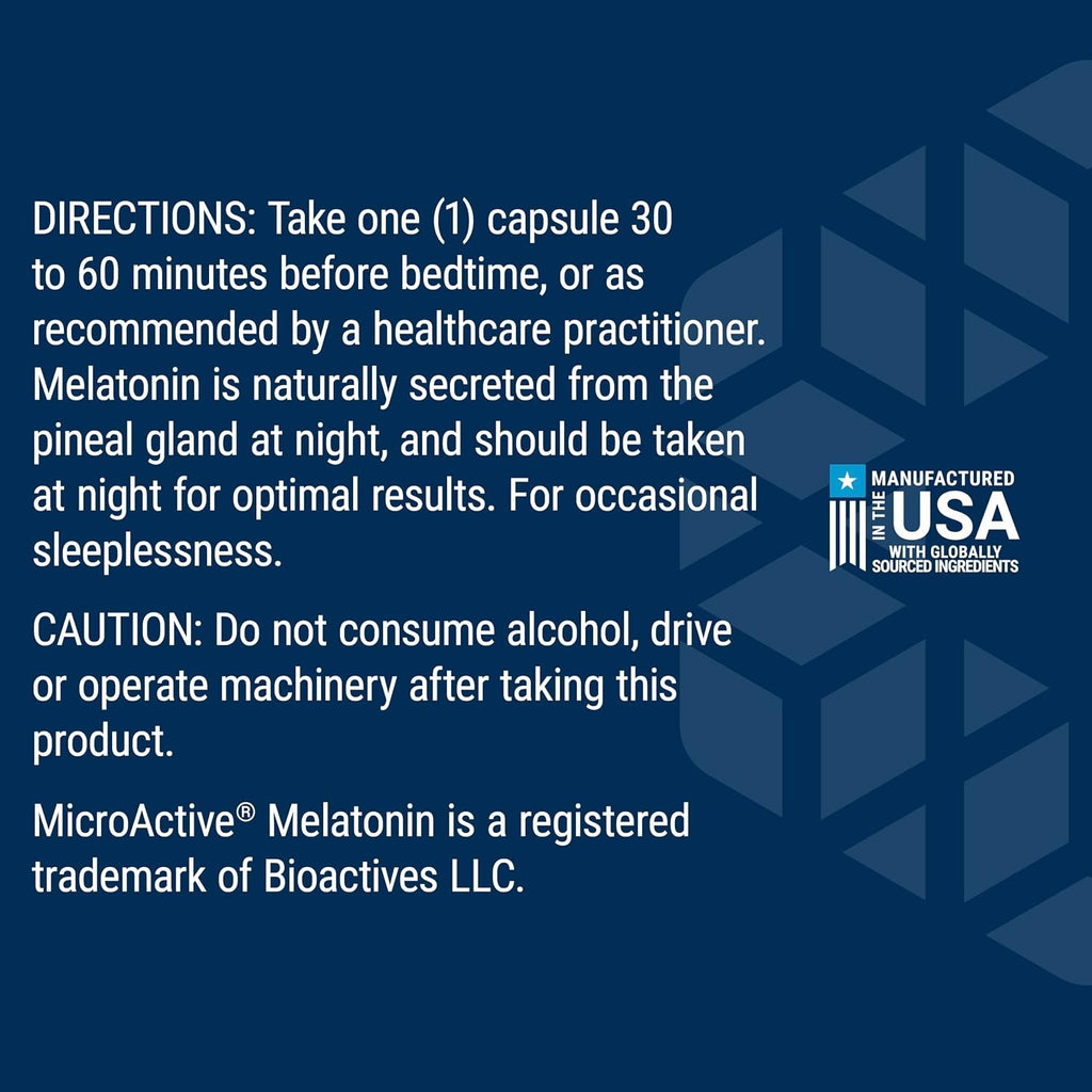 Life Extension Melatonina IR/XR 1.5 mg 60 Cápsulas