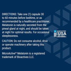 Life Extension Melatonina IR/XR 1.5 mg 60 Cápsulas