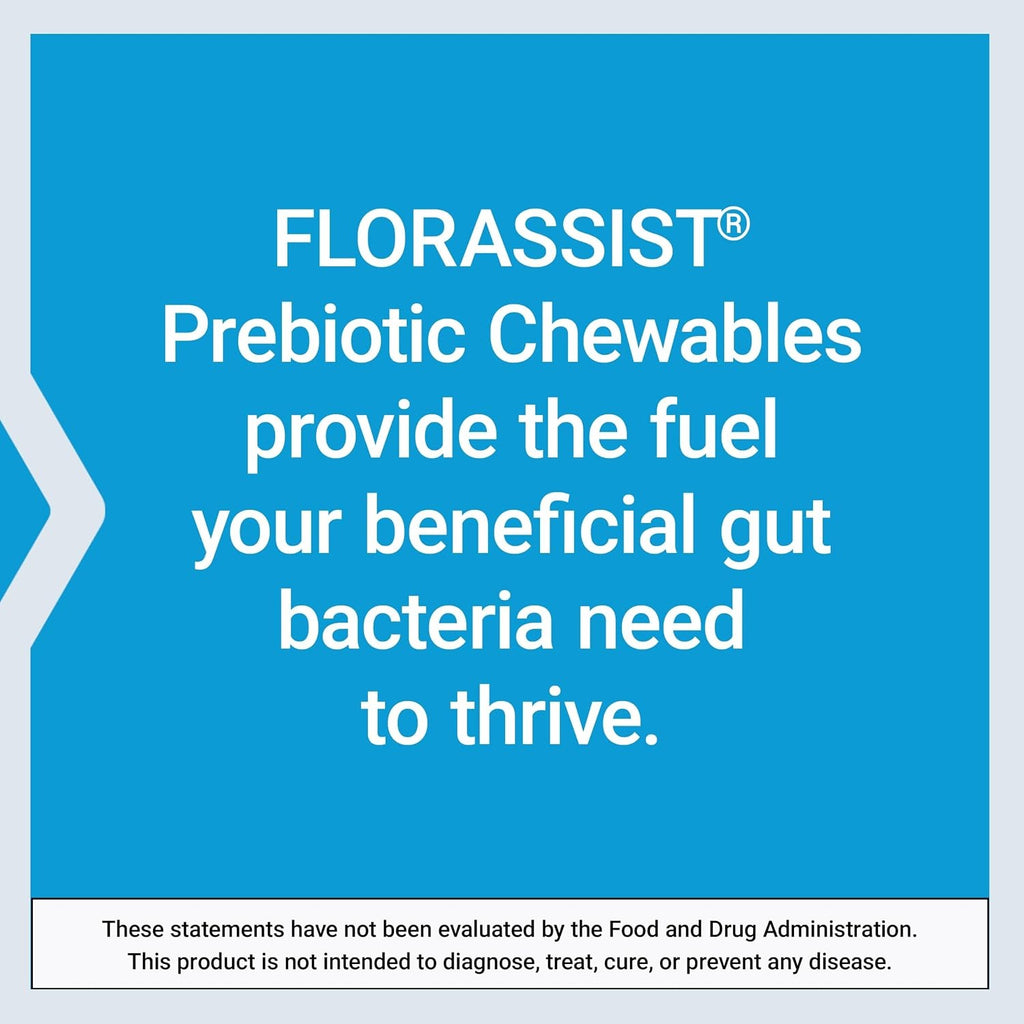 Life Extension Florassist Prebiótico 60 Tabletas Masticables Fresa