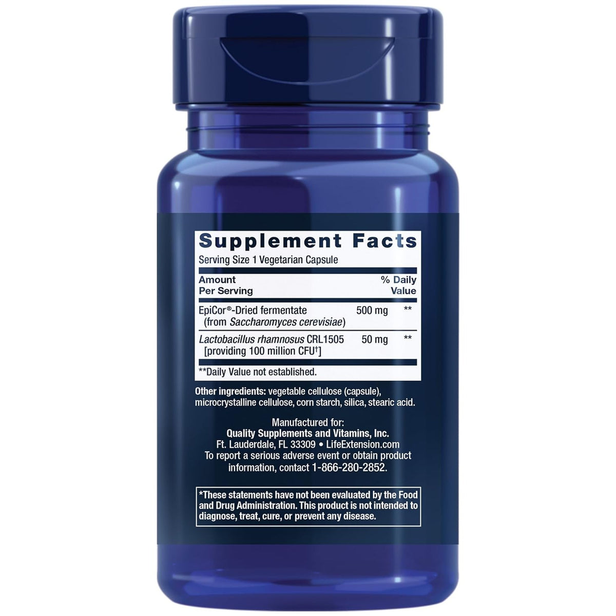 Life Extension Florassist Immune & Nasal Defense Defensa Inmune y Nasal 30 Cápsulas Vegetales