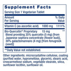 Life Extension Vitamina C y Bio-Quercetin 1000 mg 250 Tabletas Vegetales