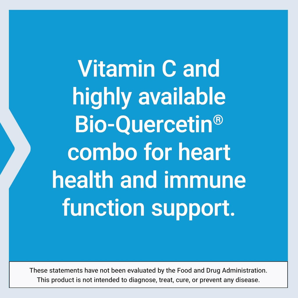 Life Extension Vitamina C y Bio-Quercetin 1000 mg 250 Tabletas Vegetales