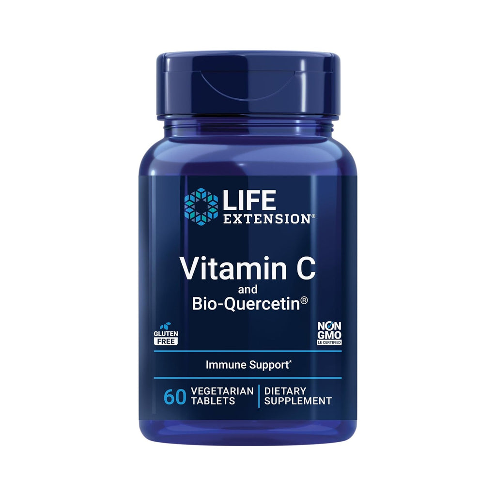 Life Extension Vitamina C y Fitosoma de Bioquercetina 60 Tabletas