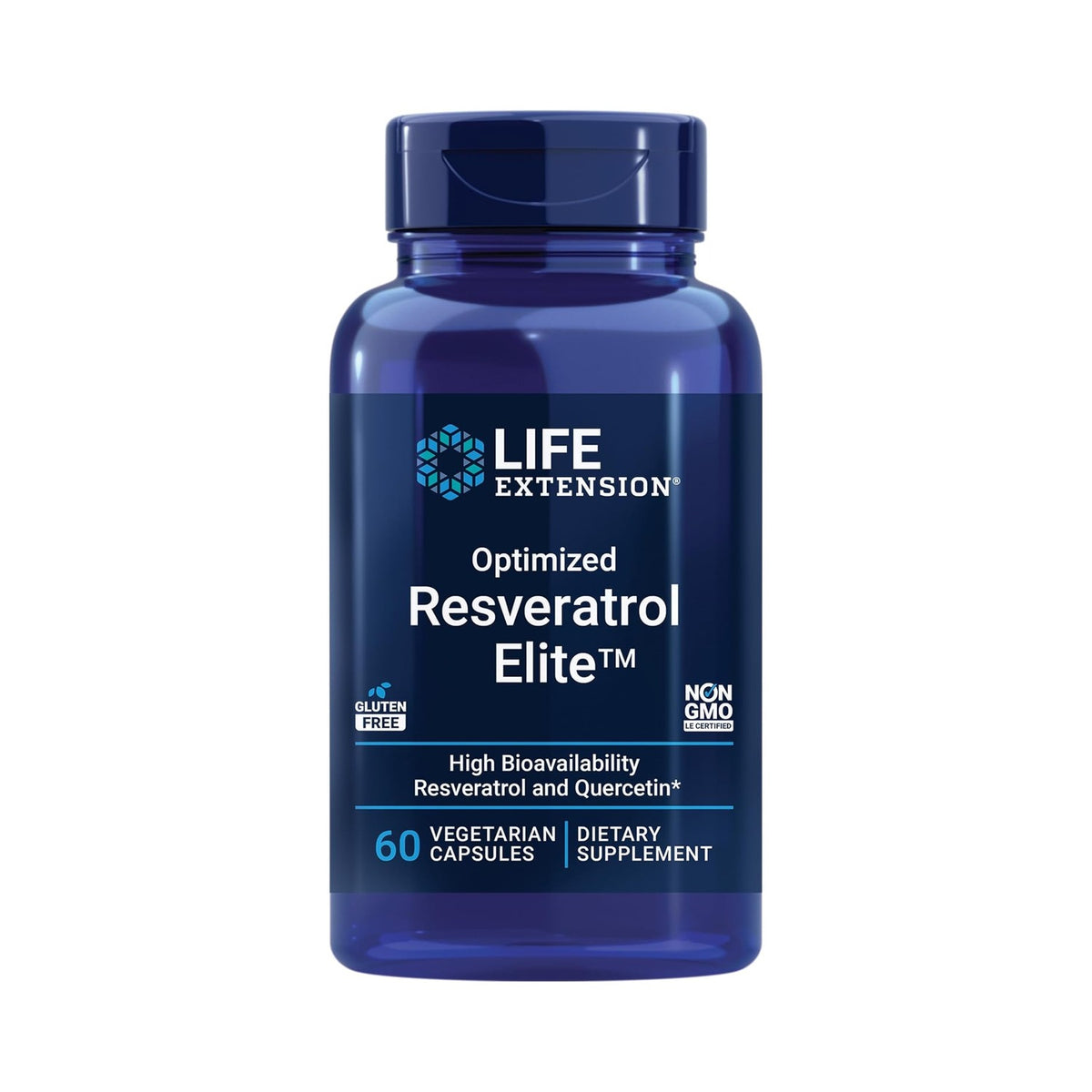 Life Extension Resveratrol Optimizado Elite 60 Cápsulas