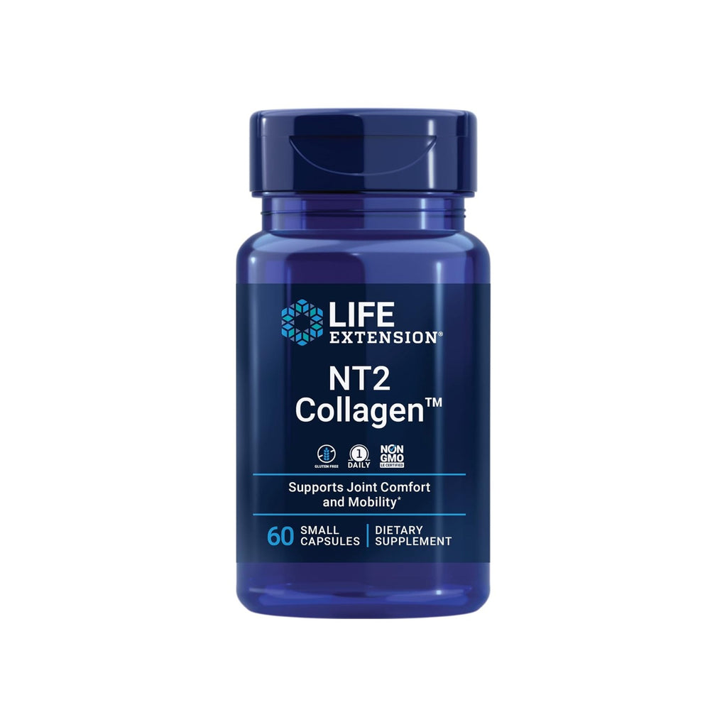 Life Extension NT2 Collagen 40 mg 60 Cápsulas Pequeñas