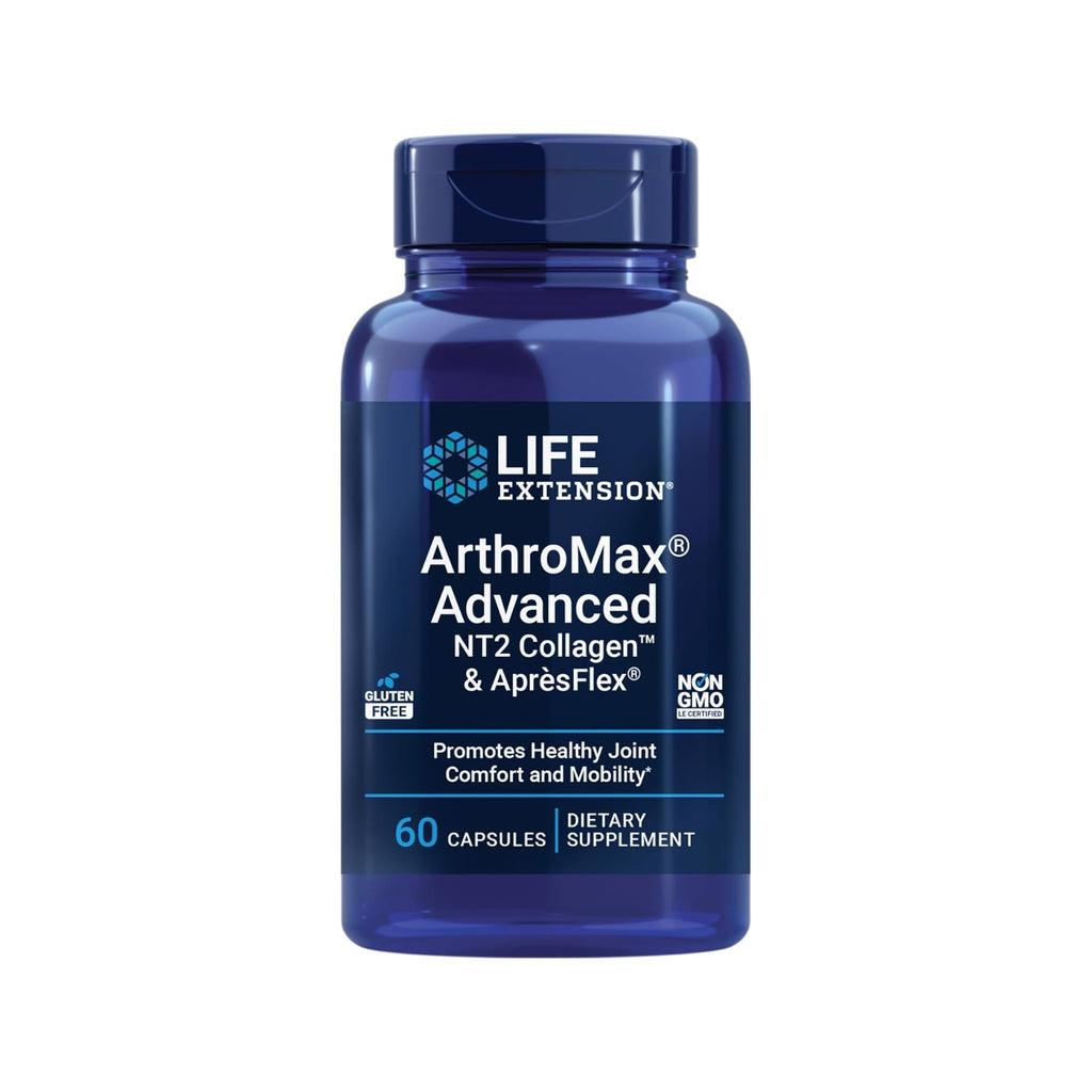 Life Extension ArthroMax Advanced con NT2 Collagen y ApresFlex 60 Cápsulas