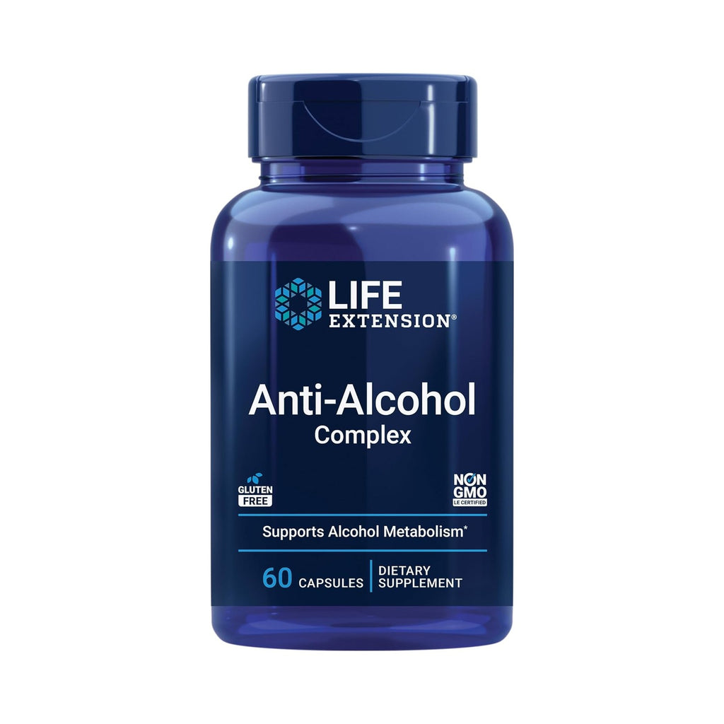 Life Extension Antialcohol Complex 60 Cápsulas