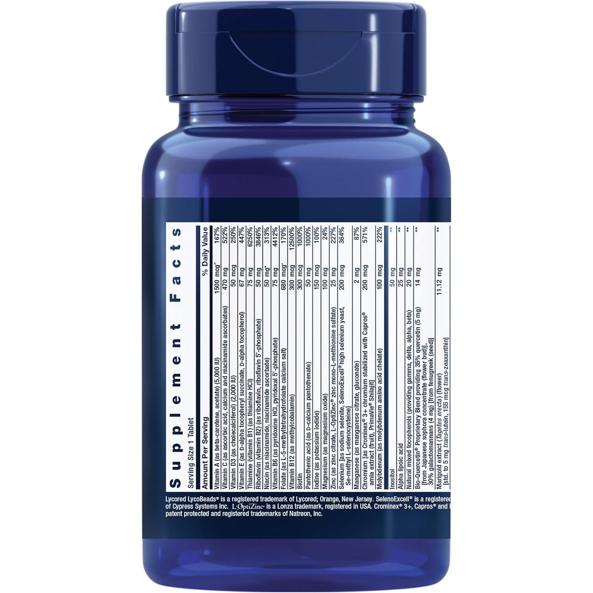 Life Extension Multivitamínico 60 Tabletas