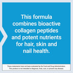 Life Extension Hair, Skin & Nails Collagen Plus Colágeno Verisol para Cabello, Piel y Uñas 120 Tabletas