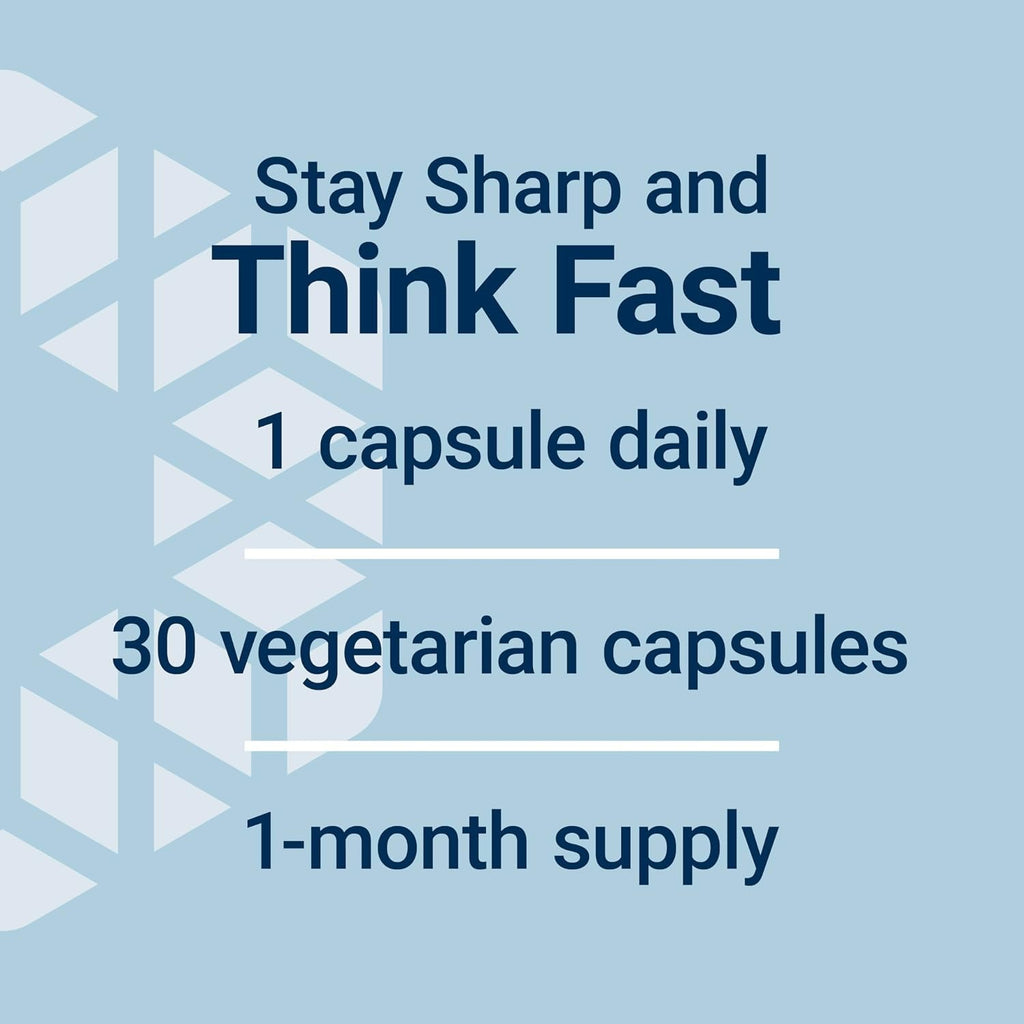 Life Extension Quick Brain Nootrópico Agilidad Cerebral 30 Cápsulas Vegetales
