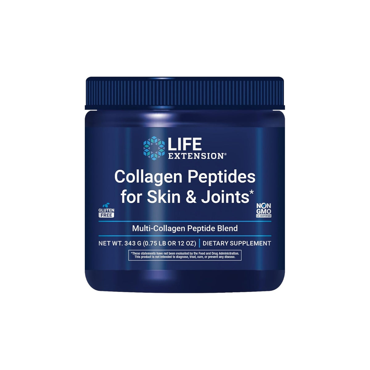 Life Extension Péptidos de Colágeno para Piel y Articulaciones 343 g Polvo Sin Sabor