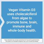 Life Extension Vitamina D3 Vegana 125 Mcg 60 Cápsulas