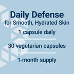 Life Extension Daily Skin Defense 30 Cápsulas Vegetales