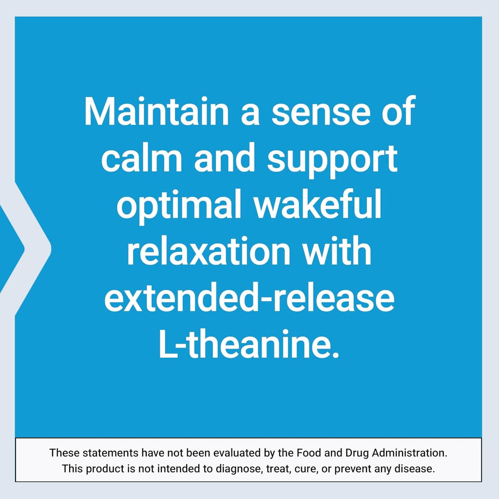 Life Extension Theanine XR Stress Relief 30 Tabletas