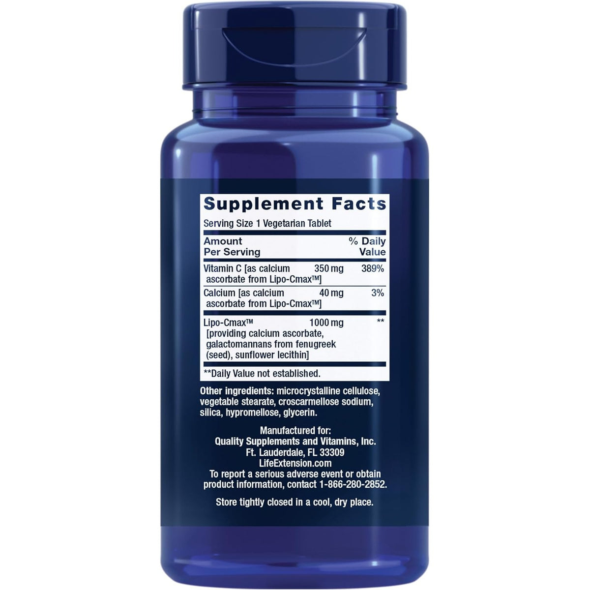 Life Extension Vitamina C Liposomal 24 Horas Hydrogel™