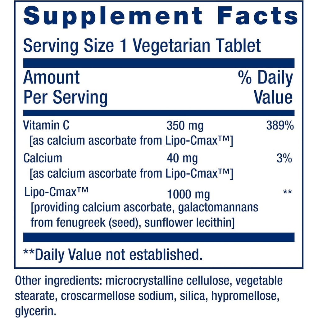 Life Extension Vitamina C Liposomal 24 Horas Hydrogel™