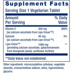 Life Extension Vitamina C Liposomal 24 Horas Hydrogel™