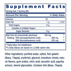 Life Extension Omega-3 Aceite de Pescado Gummy Bites 36 Gomitas Tropical