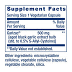 Life Extension Ajo Negro Añejado 500 mg 30 Cápsulas Vegetales