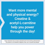 Life Extension Creatina y Acetil-L-Carnitina Energy Plus 231 g Polvo