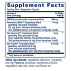 Life Extension Optimized NAD+ Cell Support NMN con Resveratrol Elite 300 mg 30 Cápsulas Vegetales