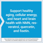 Life Extension Optimized NAD+ Cell Support NMN con Resveratrol Elite 300 mg 90 Cápsulas Vegetales