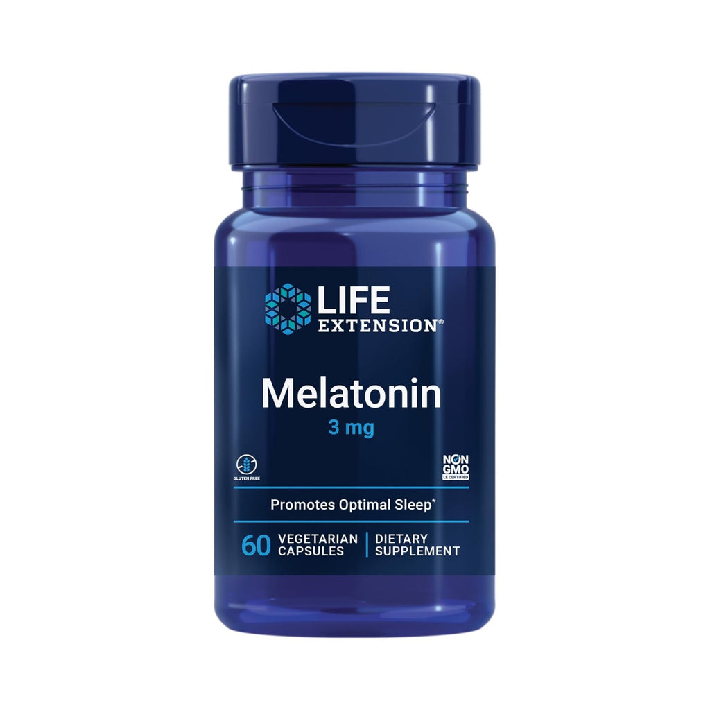 Life Extension Melatonina 3 mg 60 Cápsulas Vegetales
