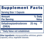 Life Extension, Dhea, 25 Mg, 100 Cápsulas Sfn