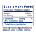Life Extension L-Glutamina 500 mg 100 Cápsulas Vegetales