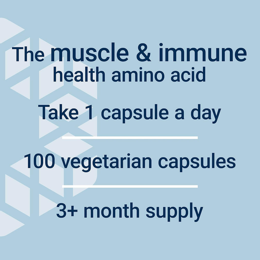 Life Extension L-Glutamina 500 mg 100 Cápsulas Vegetales