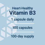 Life Extension Vitamina B3 Niacina 500 mg 100 Cápsulas