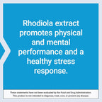 Life Extension Extracto de Rhodiola Rosea 250 mg 60 Cápsulas