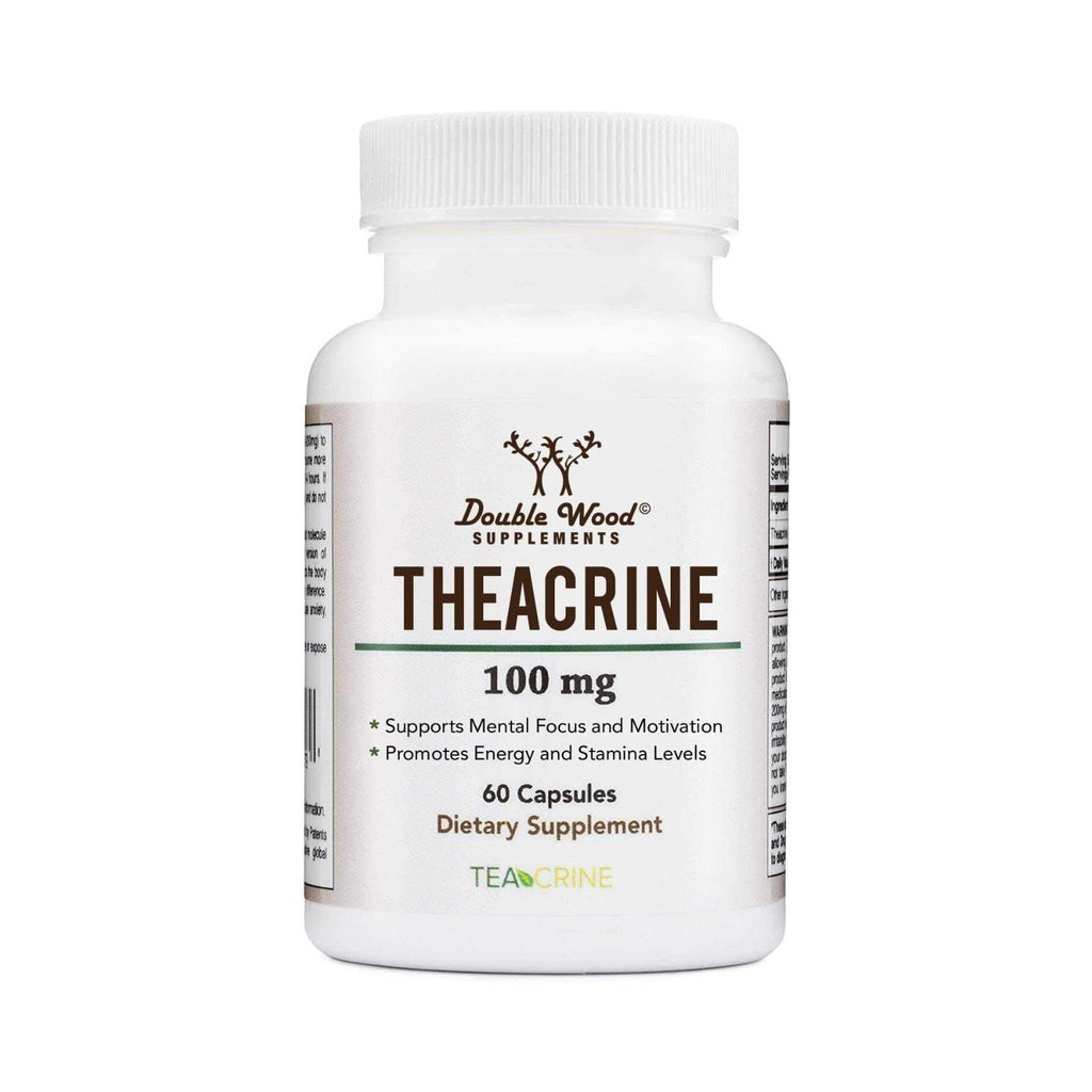 Double Wood Teacrina (TeaCrine) 100 mg 60 Cápsulas